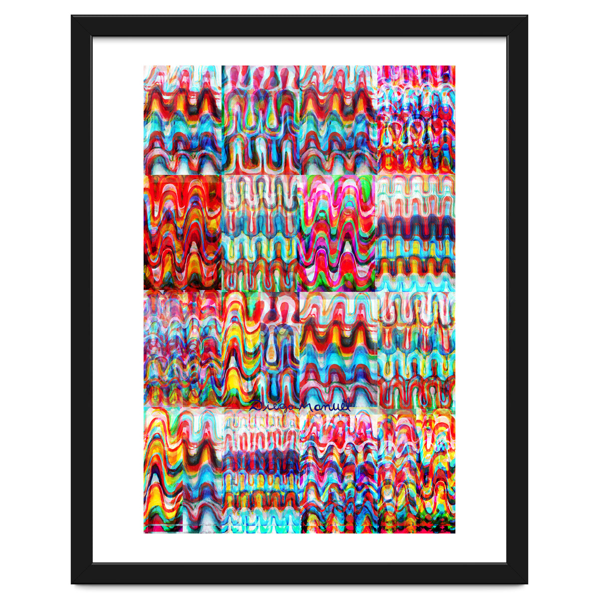 Pop abstract color full