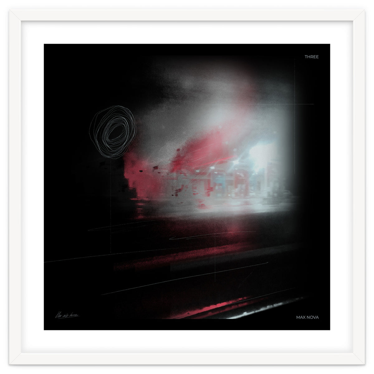 Her trip home. Three