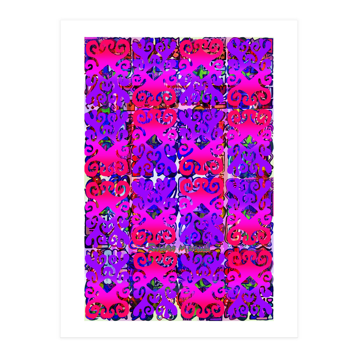 Tapiz Perfiles 2023 18 (Print Only)