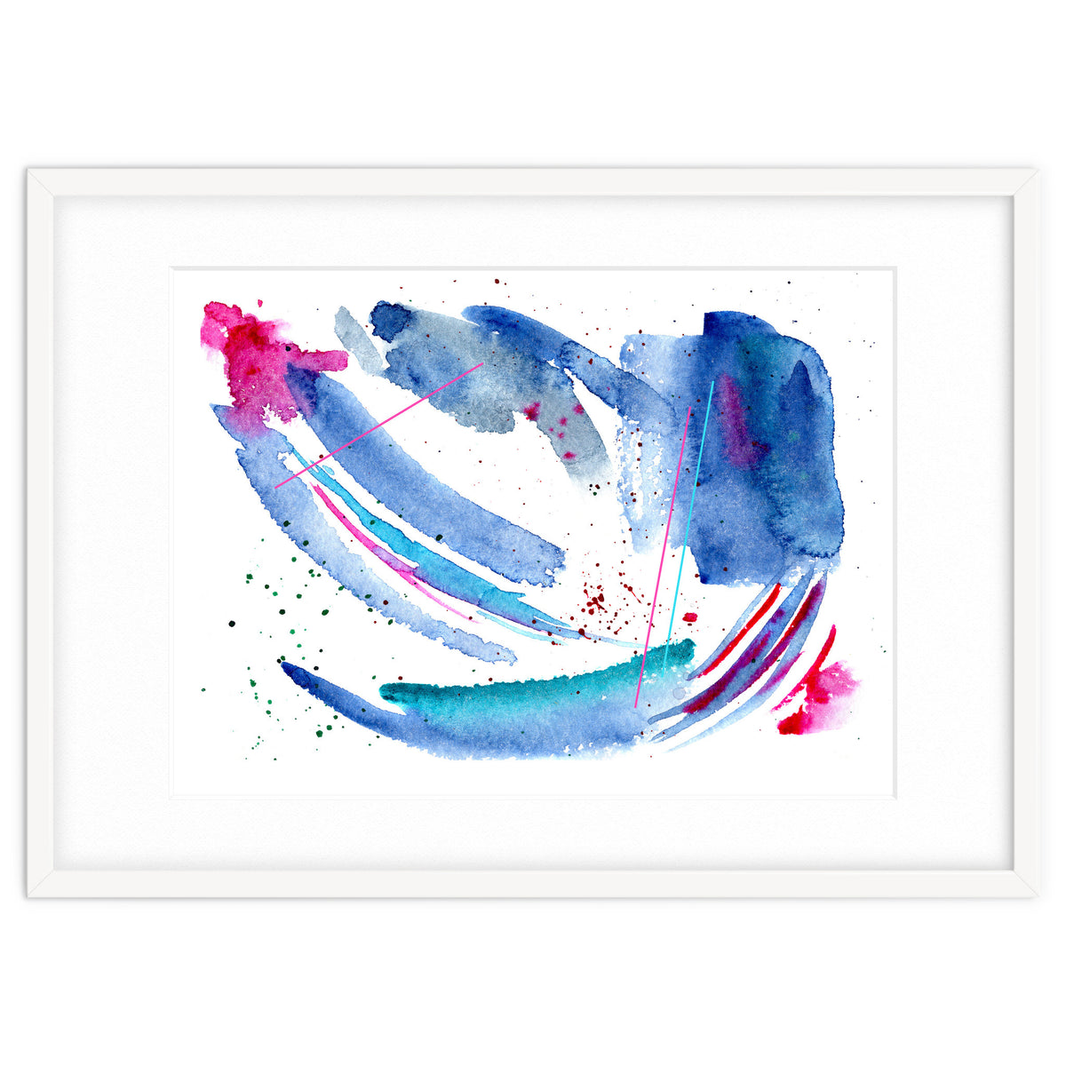 Happiness vibes || watercolor