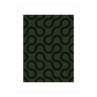 My Favorite Geometric Patterns No.33 - Deep Green (Print Only)