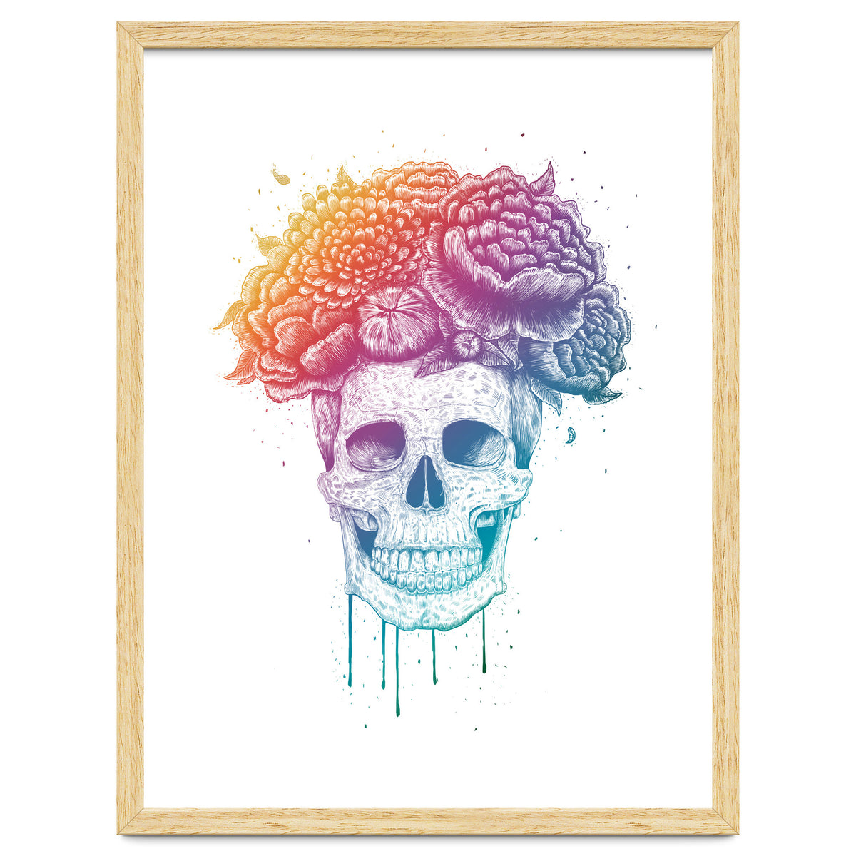 Colorful Skull