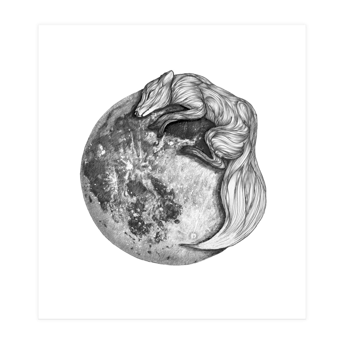 Moon Fox (Print Only)