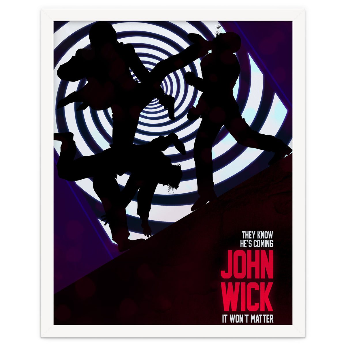 John Wick Minimal Movie Poster