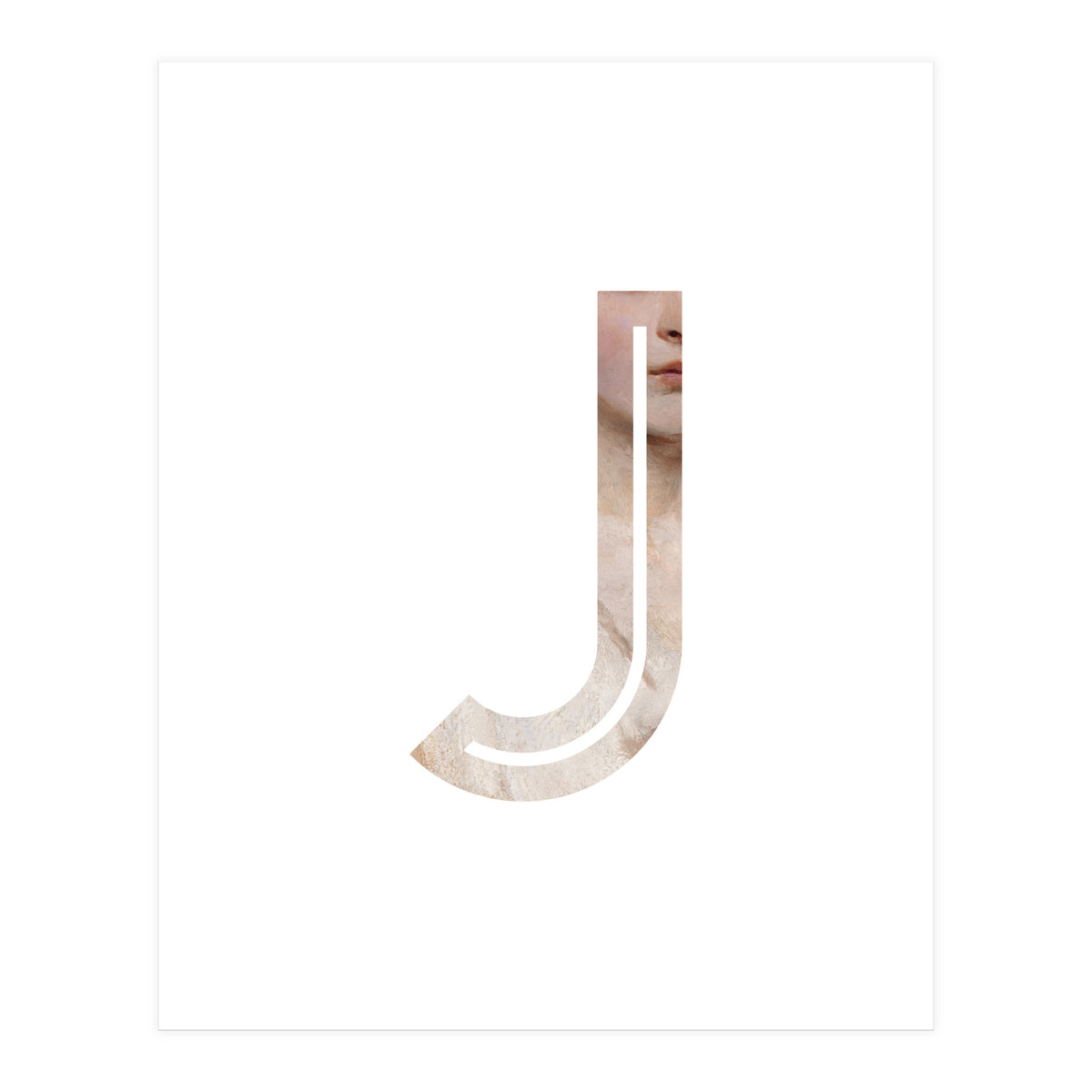 Letter J - (Impress) (Print Only)