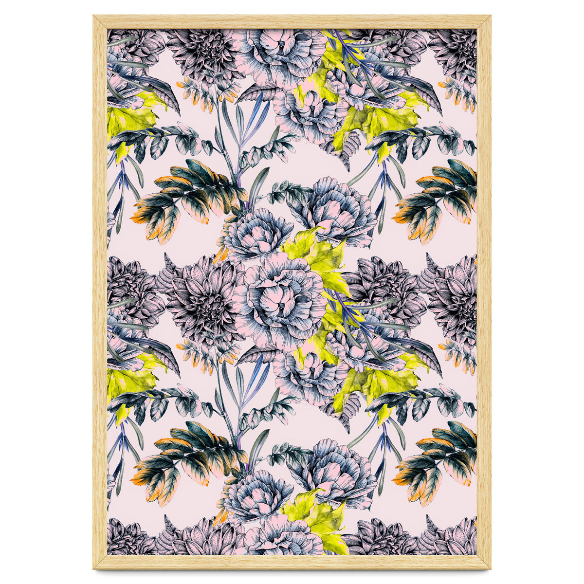 Flowering blooming in pink