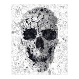 Doodle Skull (Print Only) thumbnail