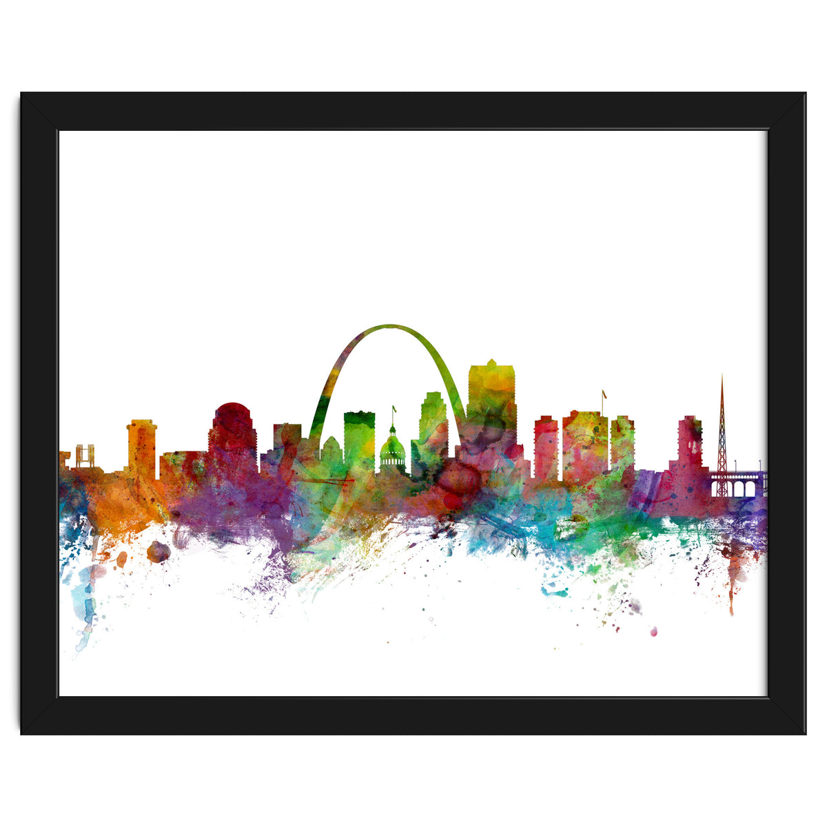 St Louis Missouri Skyline