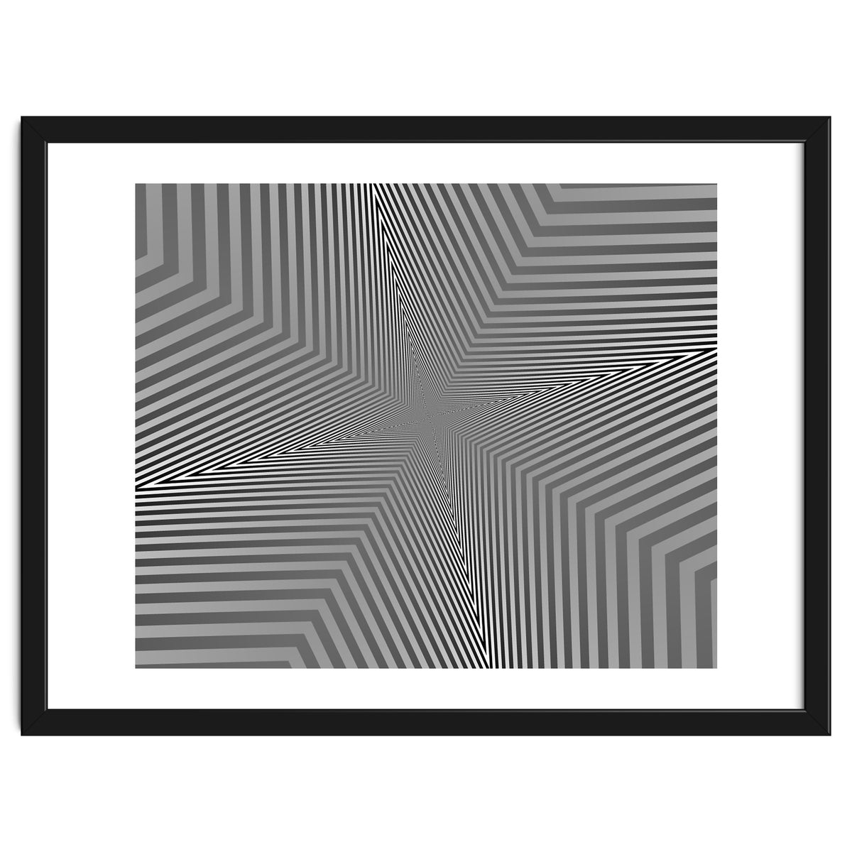 Abstract Triangle Pattern Geometric