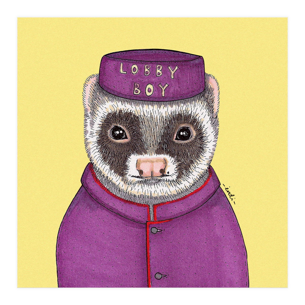 Lobby Boy (Print Only)