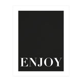 Enjoy Black (Print Only) thumbnail