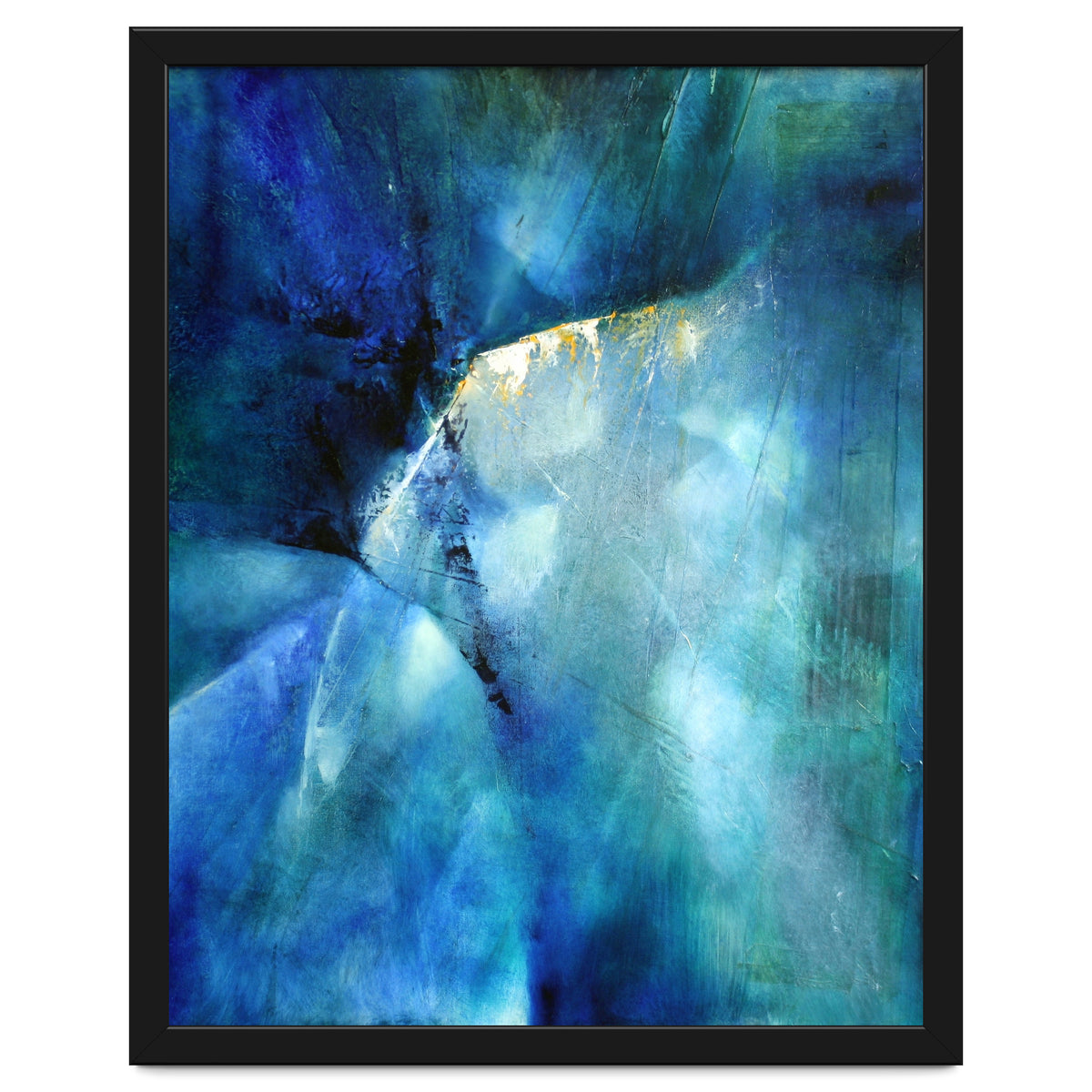 Komposition In Blau - blue composition