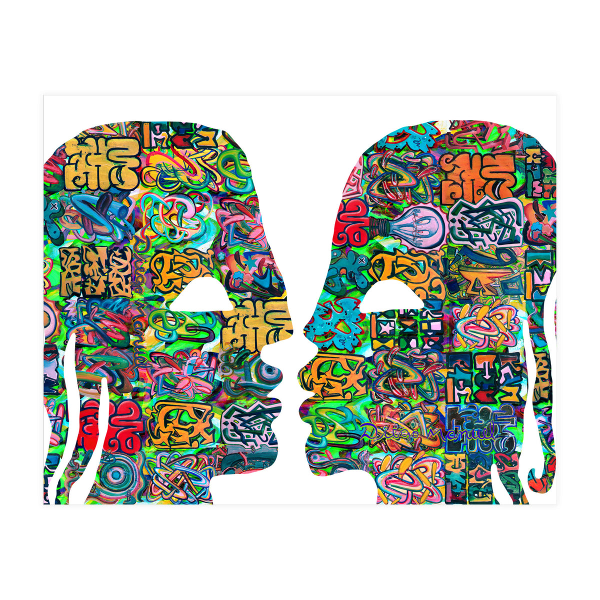 Abstracto Pop Nuevo 3  (Print Only)