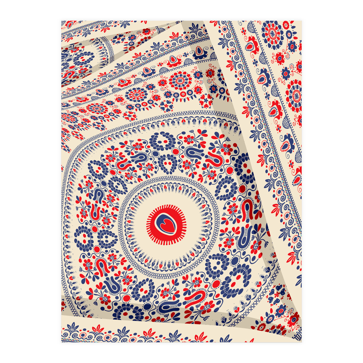 Romanian embroidery background 34 (Print Only)