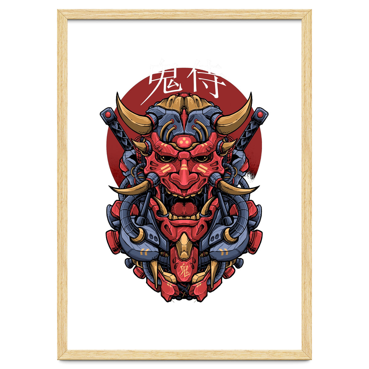 Japanese Oni Samurai