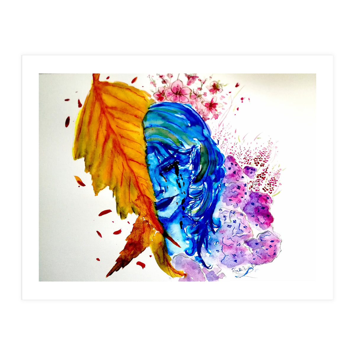 Blue Emotion (Print Only)