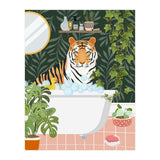 Tiger in My Bath (Print Only) thumbnail