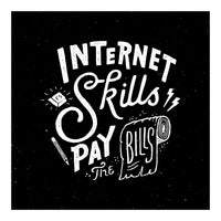 Pay The Bills (Print Only)