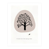 Natural tree - minimal art (Print Only) thumbnail