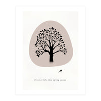 Natural tree - minimal art (Print Only)