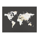 Marbel Gold World Map (Print Only) thumbnail