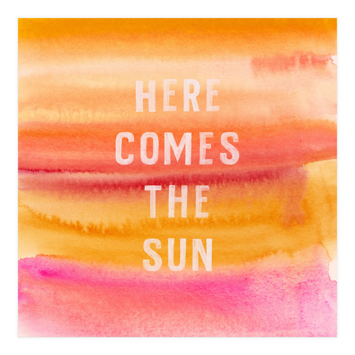 Here Comes The Sun  (Print Only)