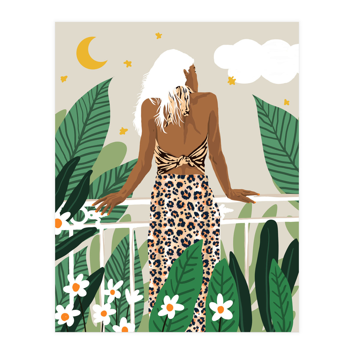 Trust the wait. Embrace the uncertainty. Enjoy the beauty of becoming. (Print Only)