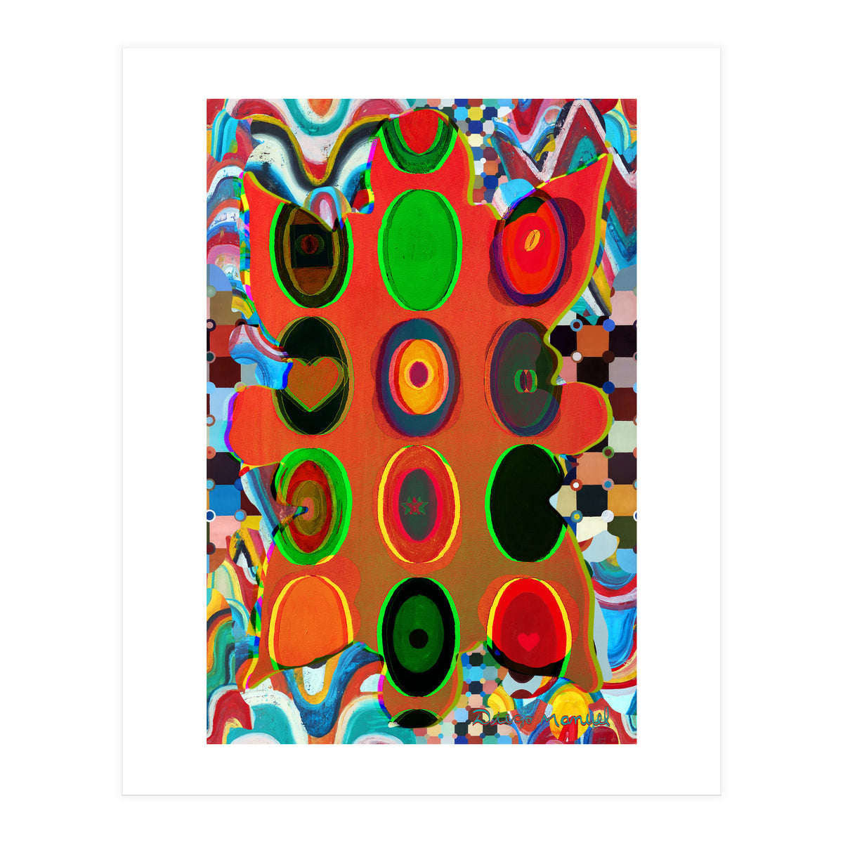 Pop Abstract 2023 Tapiz 100 (Print Only)