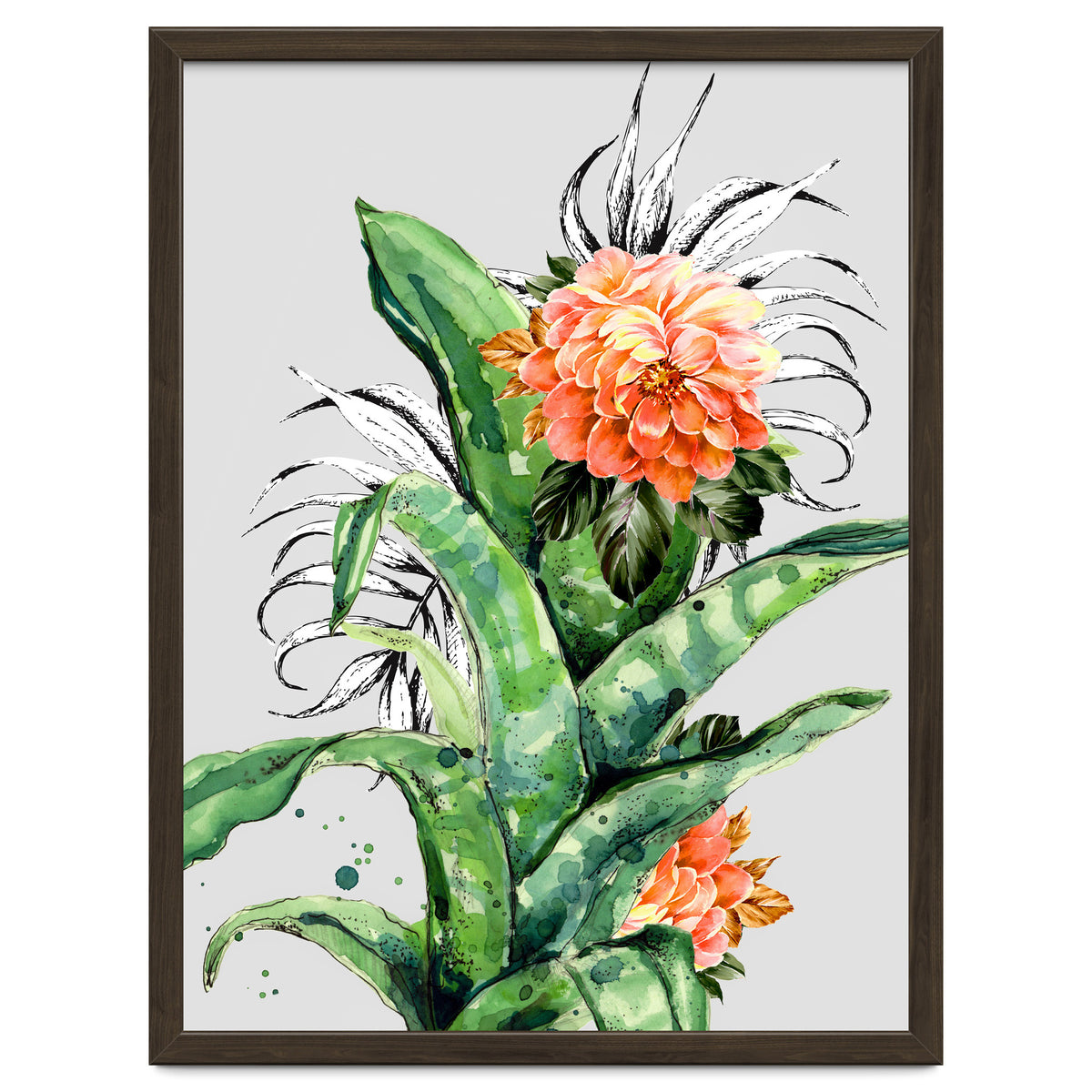 Collage of florid nature