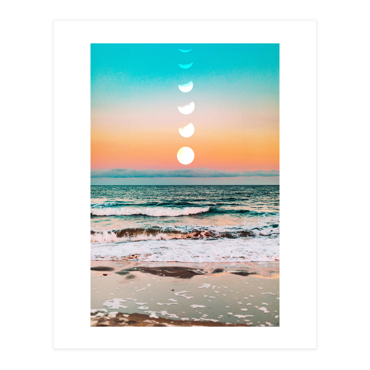 Beach Moon (Print Only)
