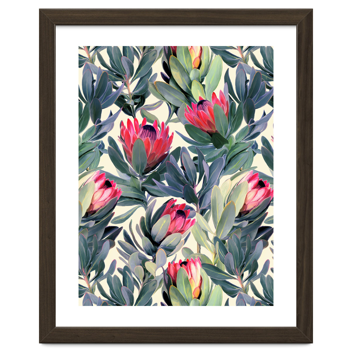 Painted Protea Pattern