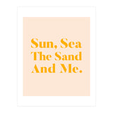 Sun, Sea, The Sand & Me (Print Only) thumbnail