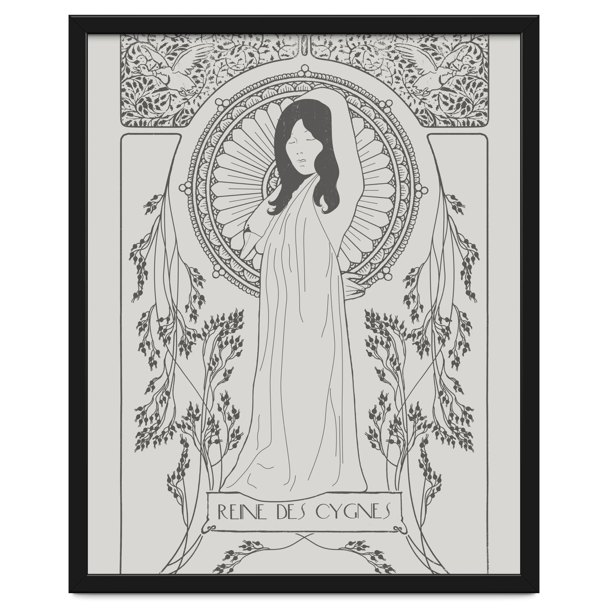 Reine Des Cygnes Grey