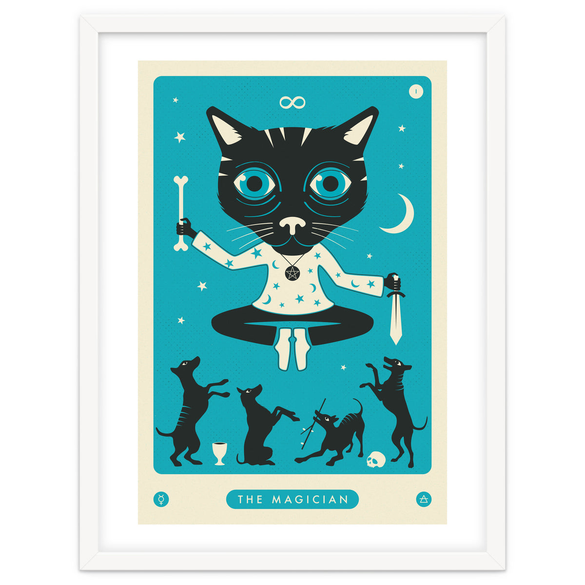 TAROT CARD CAT: THE MAGICIAN