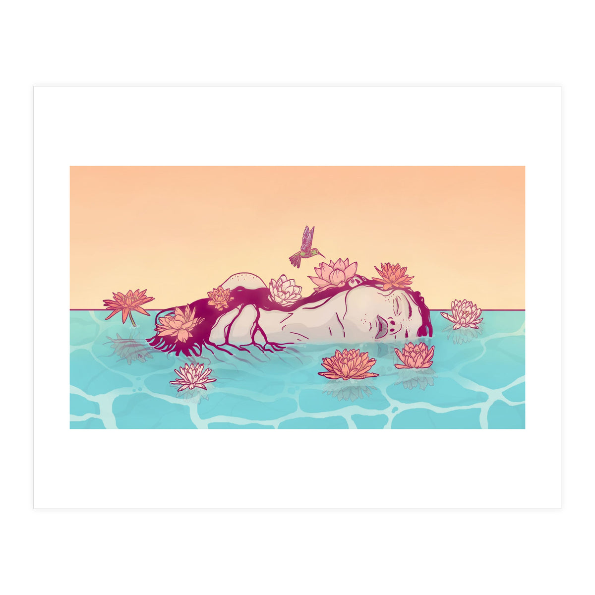 Naiad Lady (Print Only)