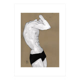 Untitled #41 - Man in black shorts (Print Only) thumbnail