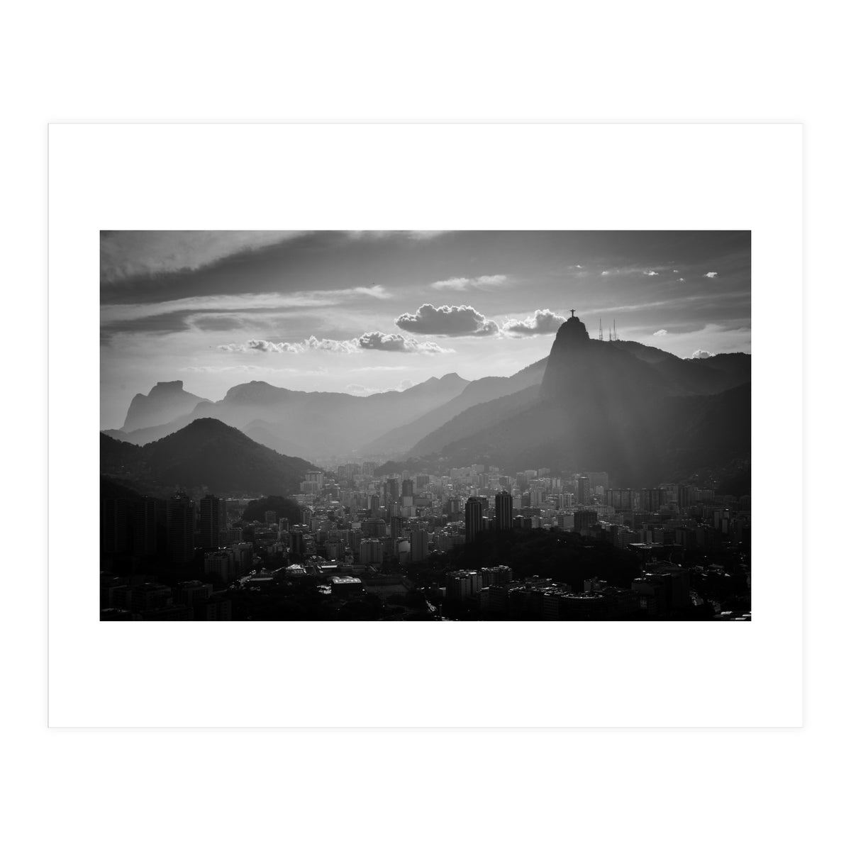 Carioca Silhouettes landscape (Print Only)