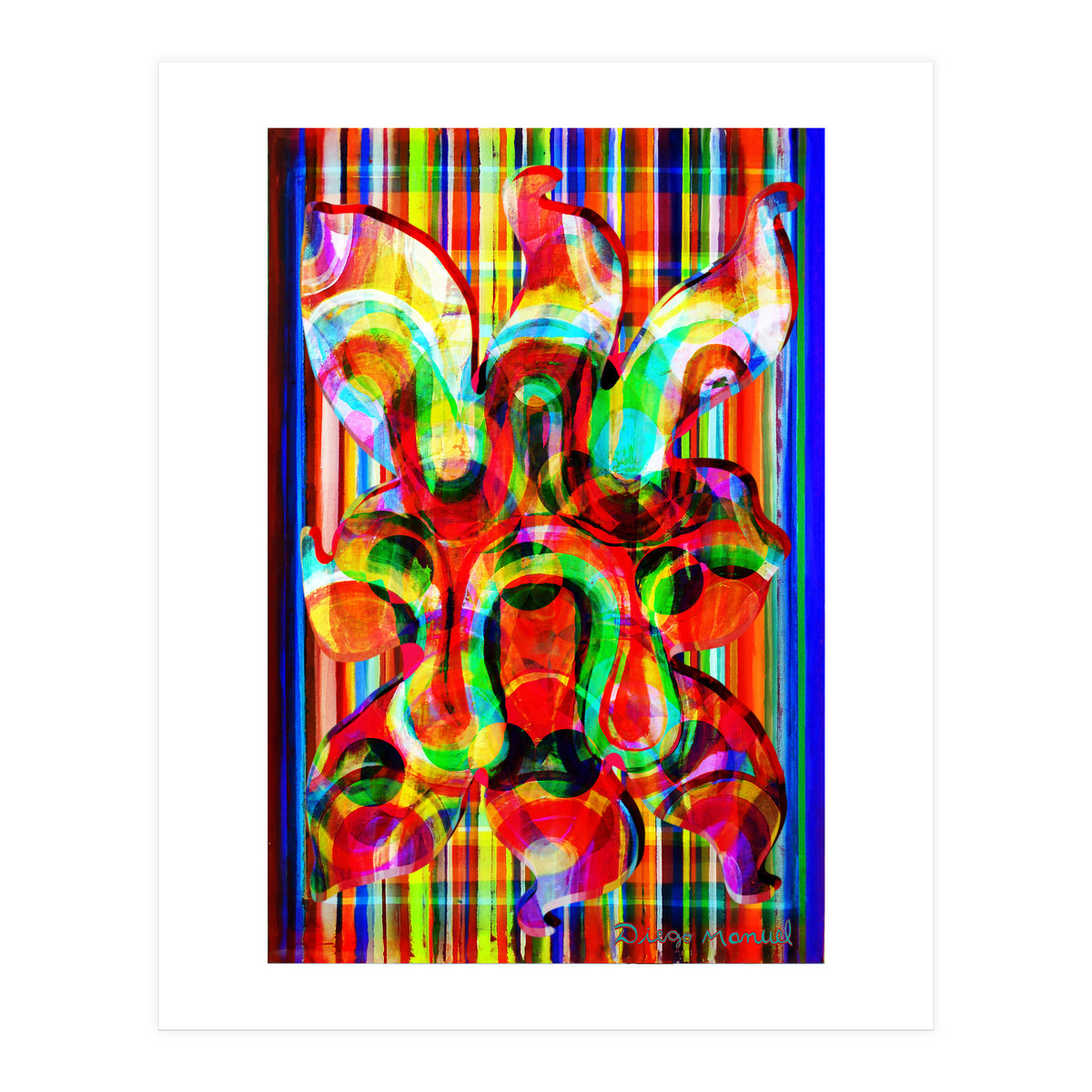 Pop Abstract 2023 Tapiz 110 (Print Only)