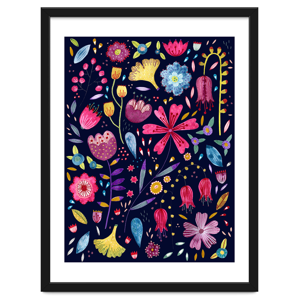 Autumn Hedgerow Dark