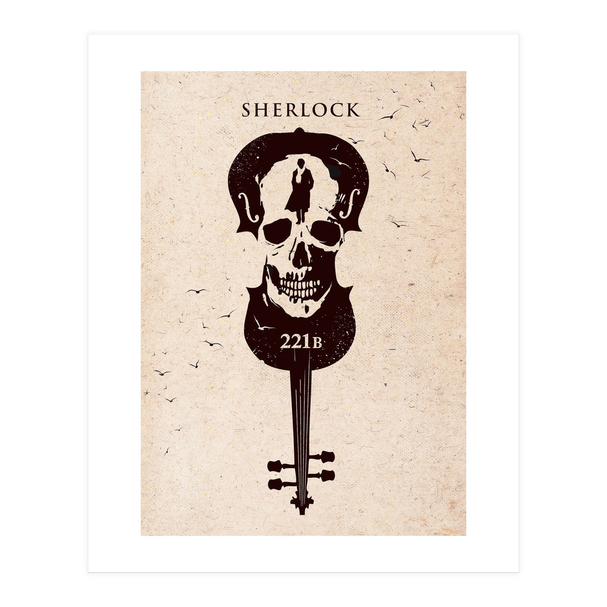 Sherlock movie poster (Print Only)