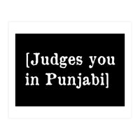 Judges You In Punjabi (Print Only)