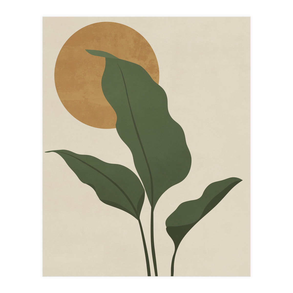 LEAVES AND SUN - 01B (Print Only)