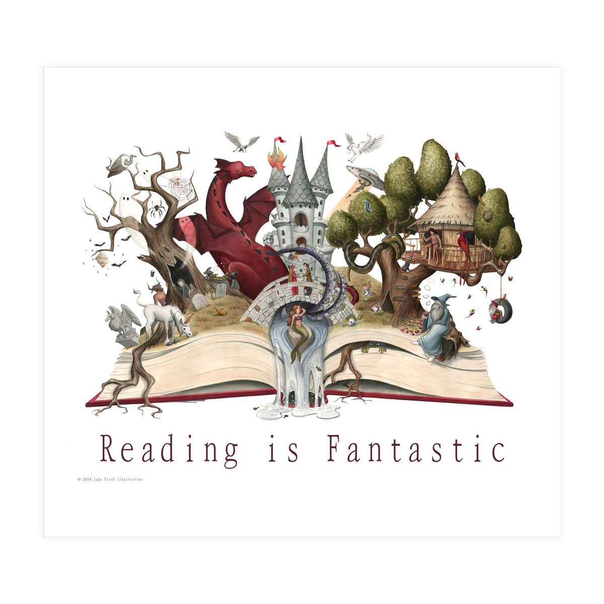 Reading Is Fantastic (Print Only)