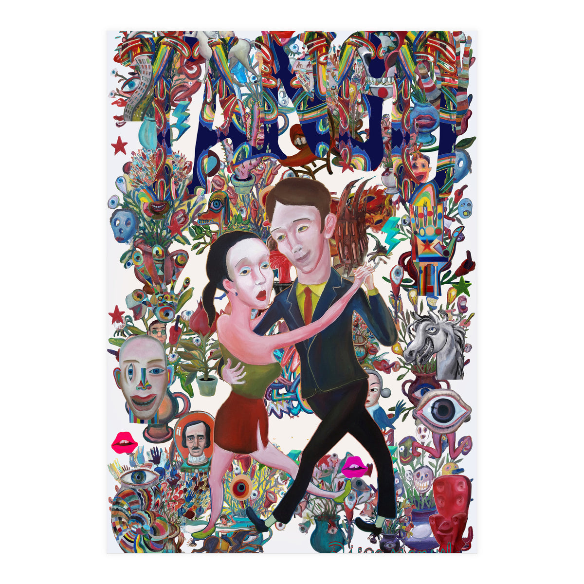 Tango Nuevo Tapiz 5 (Print Only)