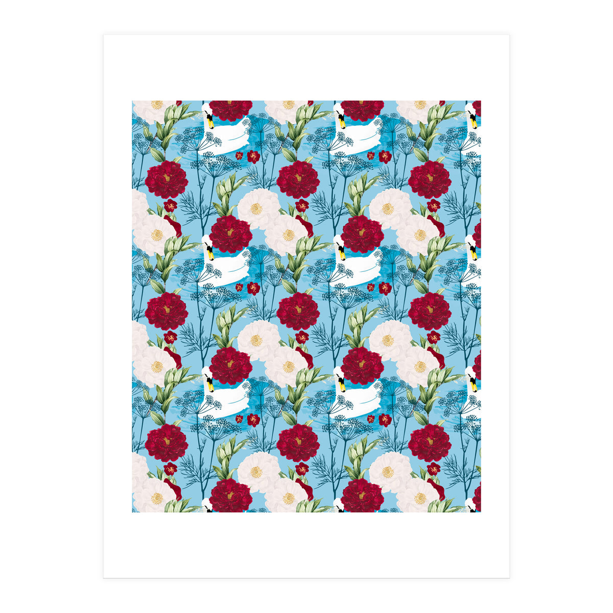 Swan Pond (Print Only)