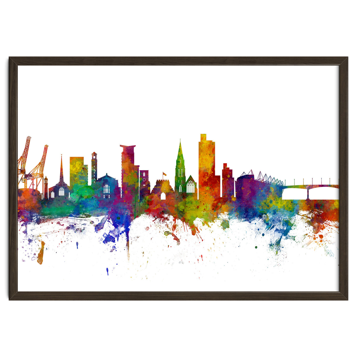 Southampton England Skyline