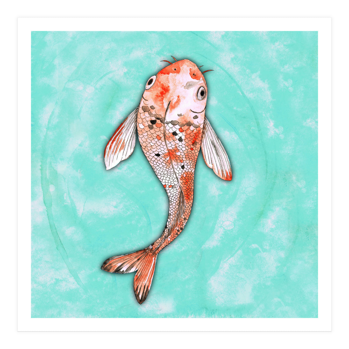 Koi fish (Print Only)