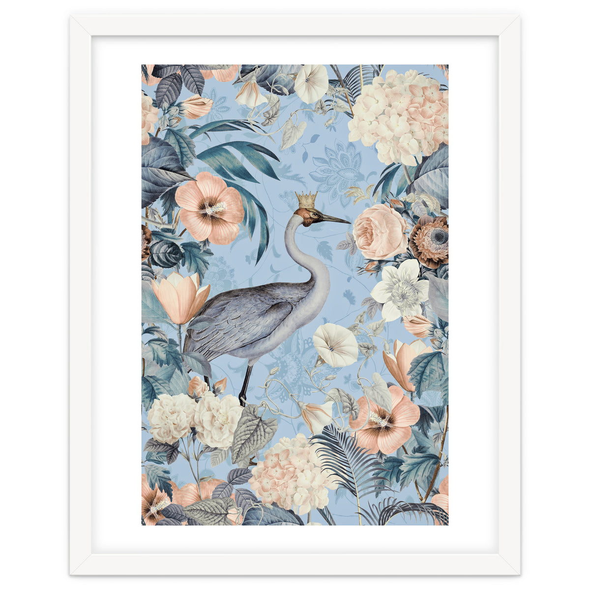 Crane King Blue Cream