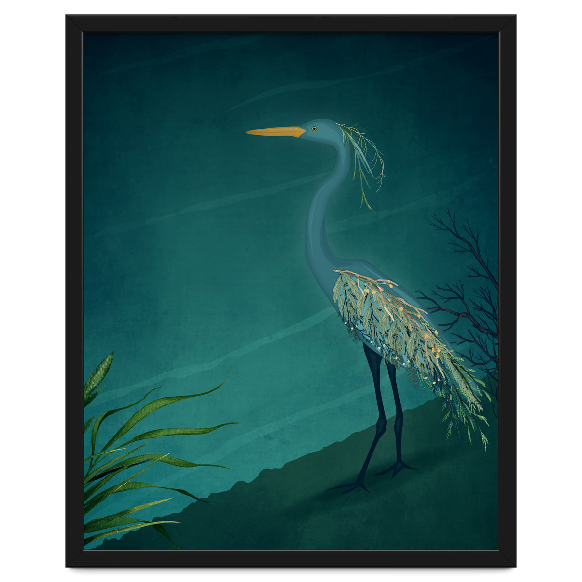 Camouflage:  The Crane