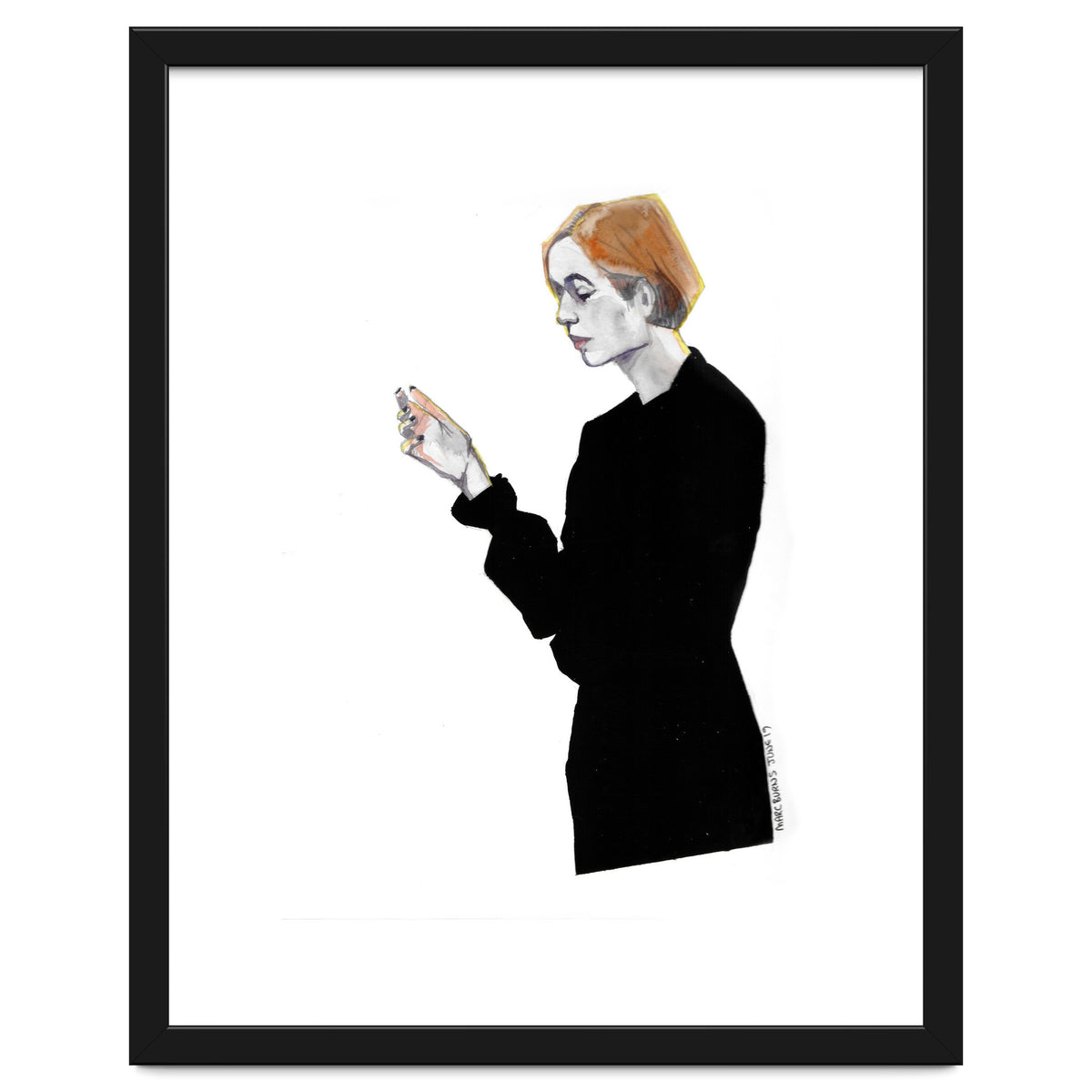 Untitled #33 - Woman without a cigarette